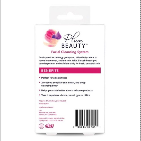 🆕PLUM BEAUTY- Facial Cleaning System: Cleans/Exfoliates - Picture 2 of 6